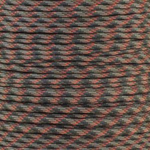 TYPE III 550 SURVIVAL PARACORD 100FT HANK REFLECTIVE (FALL CAMO)