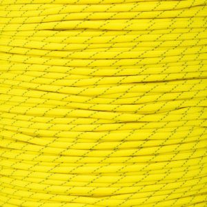 TYPE III 550 SURVIVAL PARACORD 100FT HANK REFLECTIVE (NEON YELLOW)