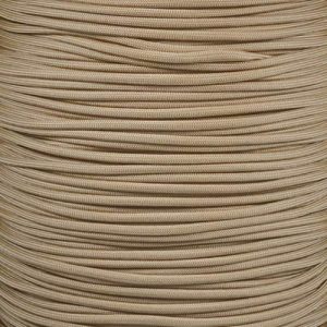 TYPE III 550 SURVIVAL PARACORD 100FT HANK (TAN)
