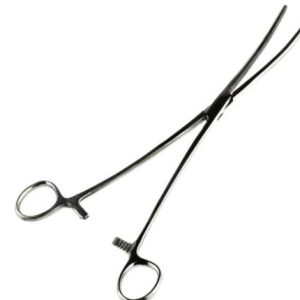 SELF-LOCKING CURVED 12IN HEMOSTAT