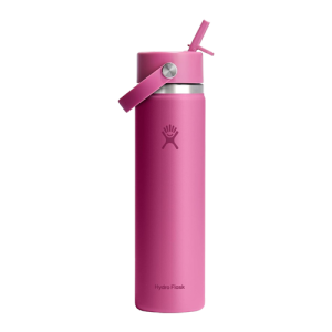 Hydro Flask Water Bottle - Insulated Stainless Steel Leakproof and Refillable in 24 Oz Reef Pink
