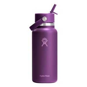 Hydro Flask Water Bottle - Insulated Stainless Steel Leakproof and Refillable in 32 Oz Beachplum Purple