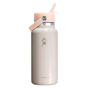 Hydro Flask Water Bottle - Insulated Stainless Steel Leakproof and Refillable in 32 Oz Glimmer Cream