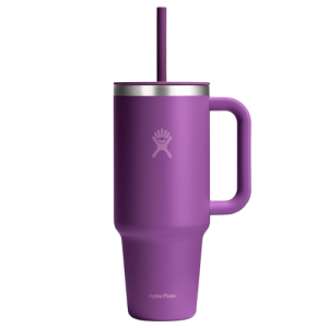 Hydro Flask Travel Tumbler - Insulated Stainless Steel in 40 Oz Beachplum Purple