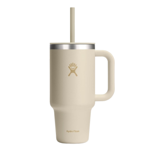 Hydro Flask Travel Tumbler - Insulated Stainless Steel in 32 Oz Coconut Cream