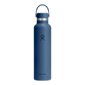 Hydro Flask Insulated Stainless Steel Water Bottle 24 Oz Harbor Blue Leakproof