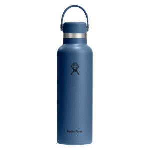 Hydro Flask Insulated Stainless Steel Water Bottle 21 Oz Harbor Blue Leakproof
