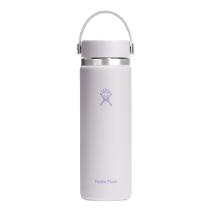 Hydro Flask Insulated Stainless Steel Water Bottle 20 Oz Cloud Pink with Wide Mouth Flex Lid Leakproof