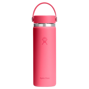 Hydro Flask 20 oz Water Bottle with Wide Mouth Flex Lid - Insulated Stainless Steel Popstar Pink