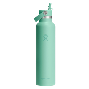 Hydro Flask 24 oz Water Bottle with Straw Lid - Insulated Stainless Steel Mermaid Green