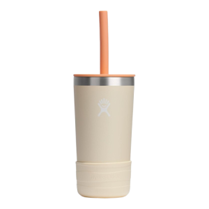 Hydro Flask Kids 12 oz Insulated Tumbler with Straw Coconut Cream