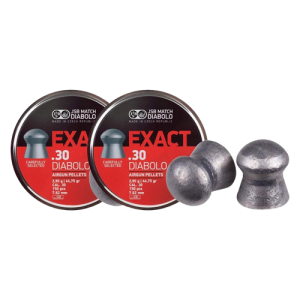JSB Exact Diabolo .30 Cal Air Gun Pellets 44.75 Grain 150 Count 2 Pack