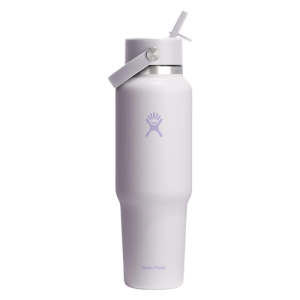 Hydro Flask 40 oz Insulated Water Bottle with Wide Straw Lid Cloud Pink