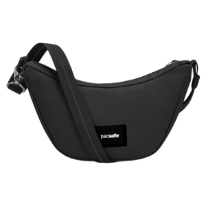 Pacsafe GO Lunar Anti-Theft Crossbody Bag - RFID Blocking Travel Shoulder Bag - Jet Black